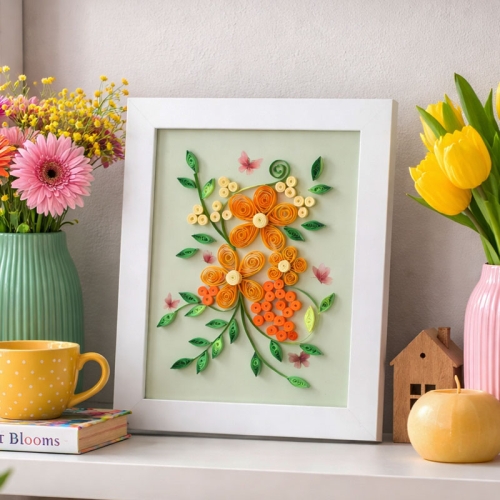 Zestaw do QUILLINGU Paski - Złota jesień