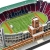 Stadion piłkarski Bologna FC - Weareone Renato dall'Ara - Puzzle 3D 122 elementy - model klubowy