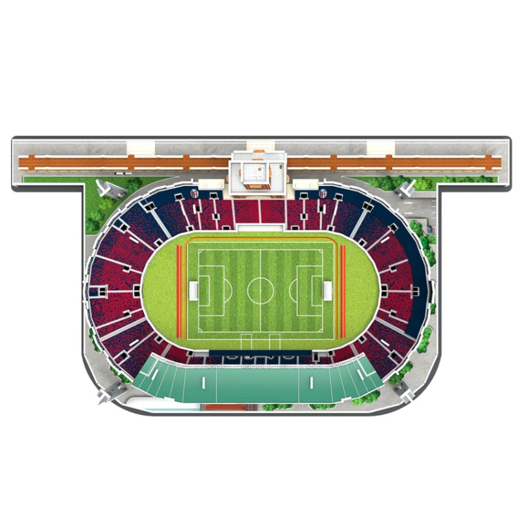 Stadion piłkarski Bologna FC - Weareone Renato dall'Ara - Puzzle 3D 122 elementy - model klubowy