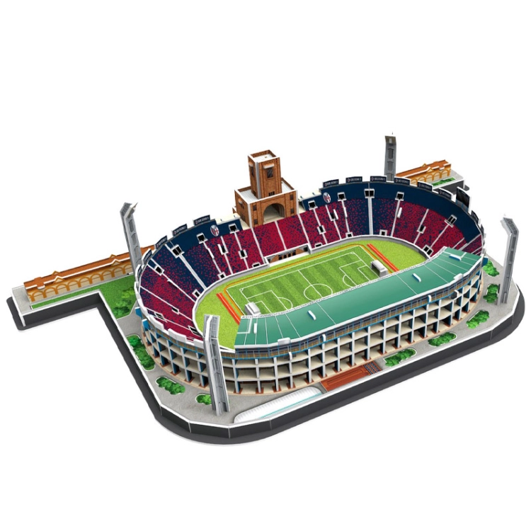 Stadion piłkarski Bologna FC - Weareone Renato dall'Ara - Puzzle 3D 122 elementy - model klubowy