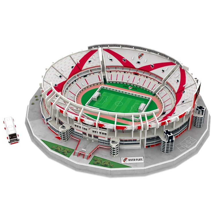 Stadion piłkarski River Plate FC - El Monumental A.Vespucio Liberti - Puzzle 3D 99 elementów - model klubowy