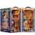 Miniaturowy domek Book Nook - Fiesta po lampionami