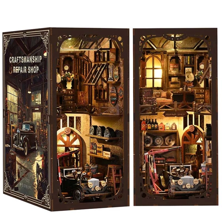 Miniaturowy domek Book Nook - Oldtimer