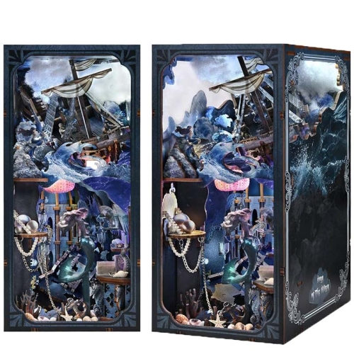 Miniaturowy domek Book Nook - Syreni śpiew