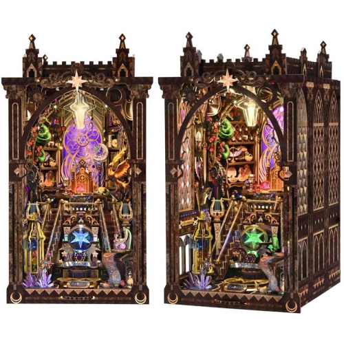 Miniaturowy domek Book Nook - Mistyczny zodiak