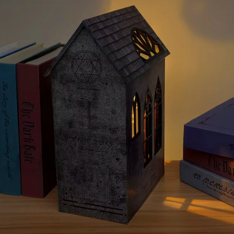 Miniaturowy domek Book Nook - Wielka sala
