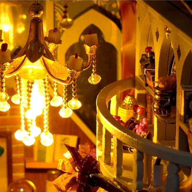 Miniaturowy domek Book Nook - Wielka sala
