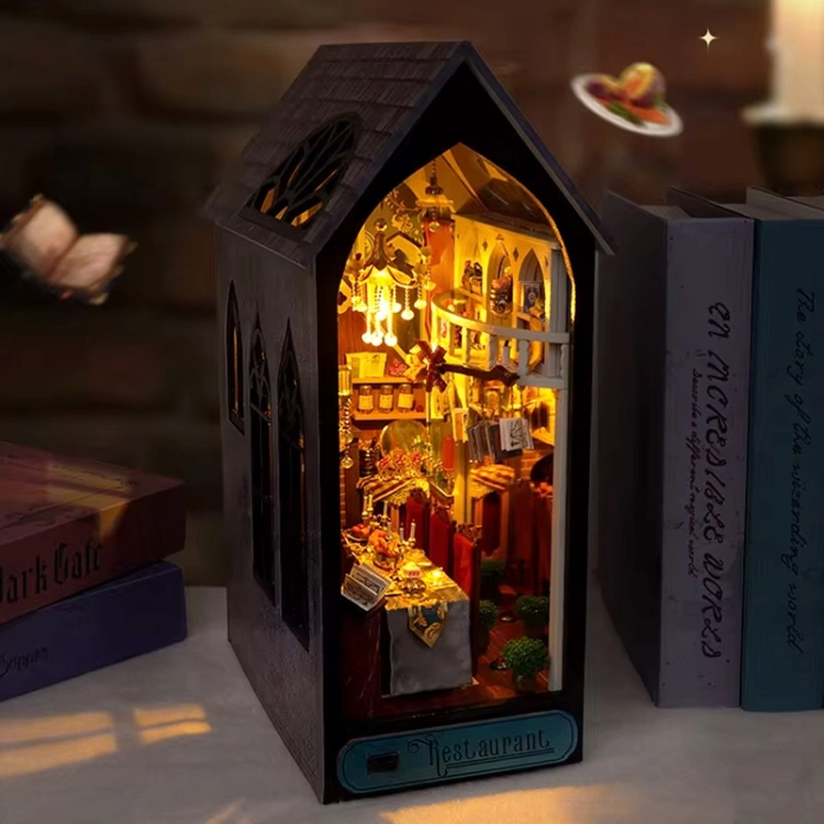Miniaturowy domek Book Nook - Wielka sala