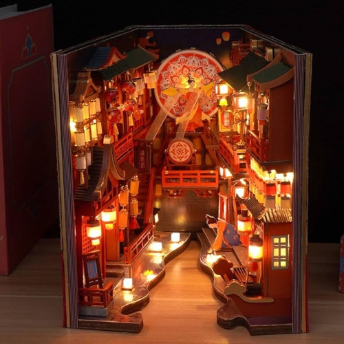 Miniaturowy domek Book Nook - Imperium Dynastii Tang