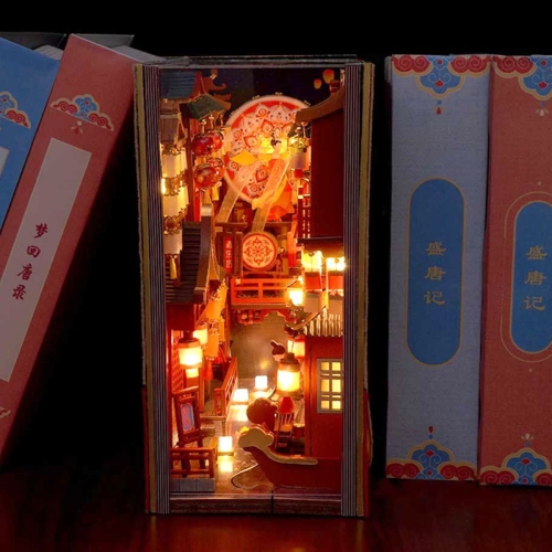 Miniaturowy domek Book Nook - Imperium Dynastii Tang