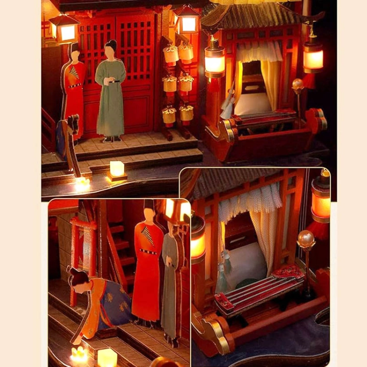Miniaturowy domek Book Nook - Imperium Dynastii Tang