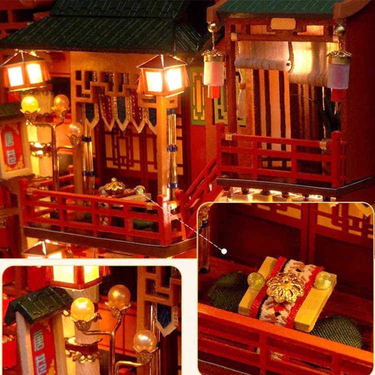 Miniaturowy domek Book Nook - Imperium Dynastii Tang