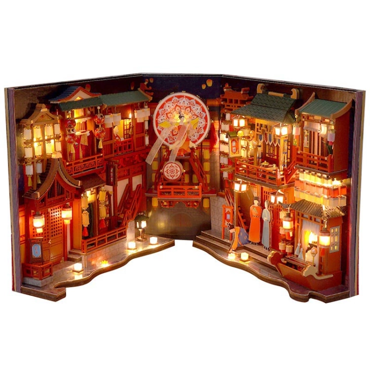 Miniaturowy domek Book Nook - Imperium Dynastii Tang