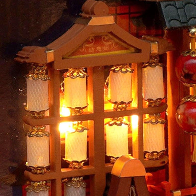 Miniaturowy domek Book Nook - Imperium Dynastii Tang