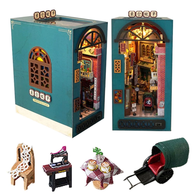 Miniaturowy domek Book Nook - Brama do Chin