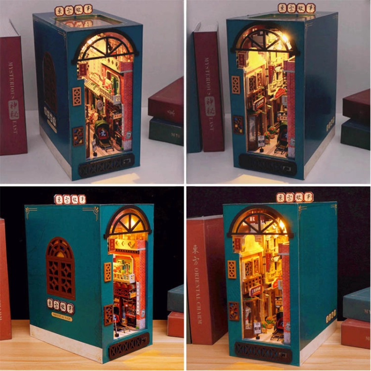 Miniaturowy domek Book Nook - Brama do Chin