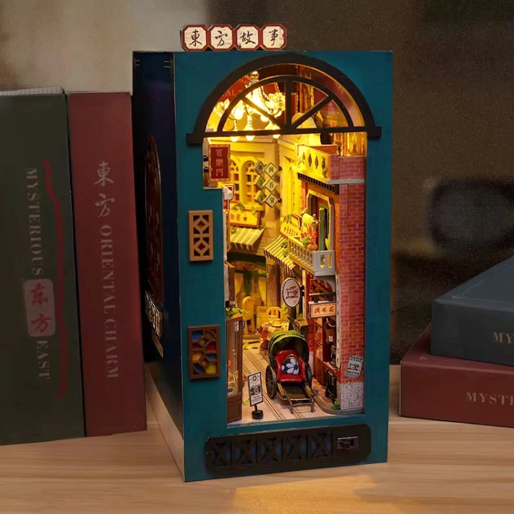 Miniaturowy domek Book Nook - Brama do Chin