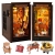 Miniaturowy domek Book Nook - Agencja detektywistyczna