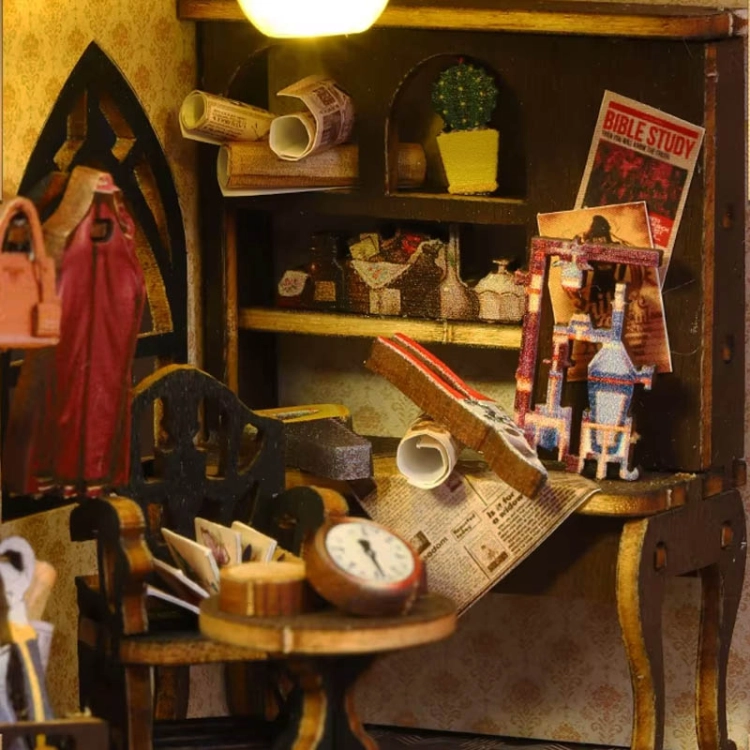 Miniaturowy domek - Stacja zaginionego czasu