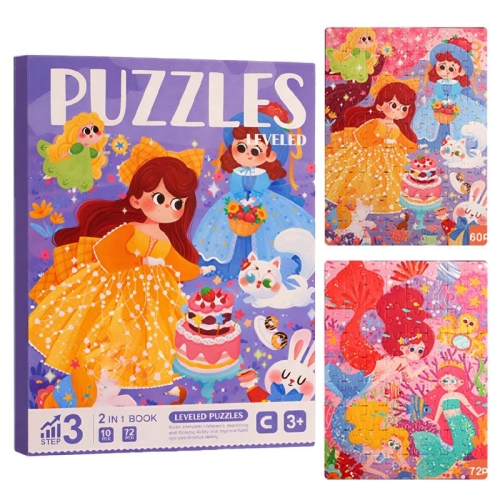 Puzzle magnetyczne - Poziom 3 - Księżniczki