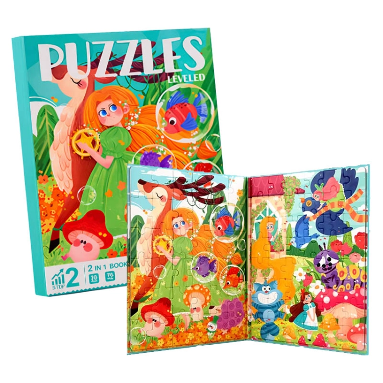 Puzzle magnetyczne - Poziom 2 - Bajki