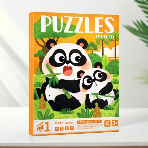 Puzzle magnetyczne - Poziom 1 - Zwierzęta