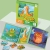 Puzzle magnetyczne - Poziom 1 - Żabka, Żyrafa, Sowa
