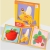 Puzzle magnetyczne - Poziom 1 - Jabłko, Banan, Truskawka