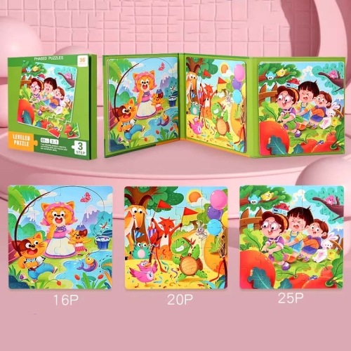 Puzzle magnetyczne - Poziom 3 - Zabawa