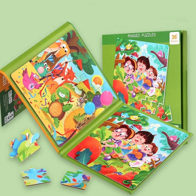 Puzzle magnetyczne - Poziom 3 - Zabawa
