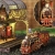 Miniaturowy domek Book Nook - Ekspres do świata magii