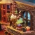 Miniaturowy domek Book Nook - Miasteczko ukrytych czarów