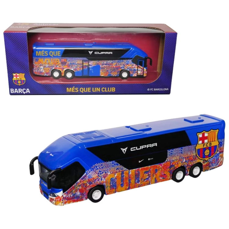 Autobus piłkarski FC Barcelona - model klubowy
