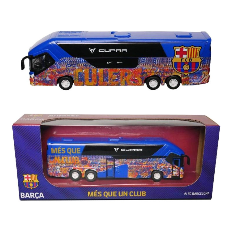 Autobus piłkarski FC Barcelona - model klubowy