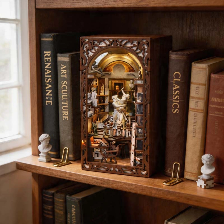 Miniaturowy domek Book Nook - Skarby słonecznej Italii