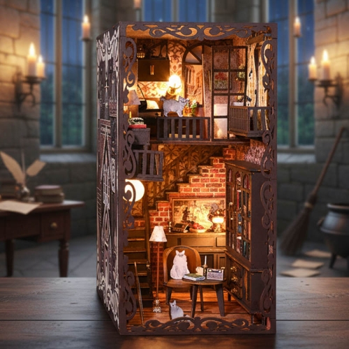 Miniaturowy domek Book Nook - Tajemnica zamku