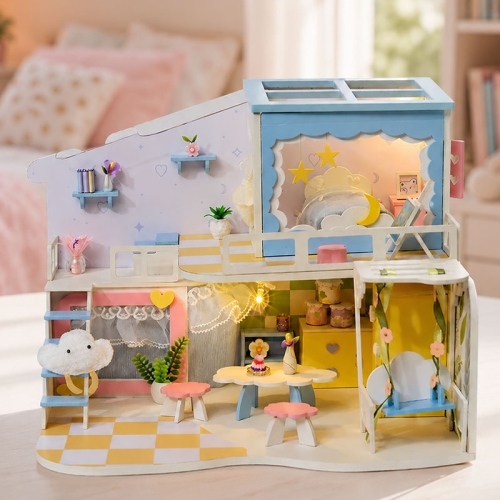 Miniaturowy domek - Wiosenne przebudzenie