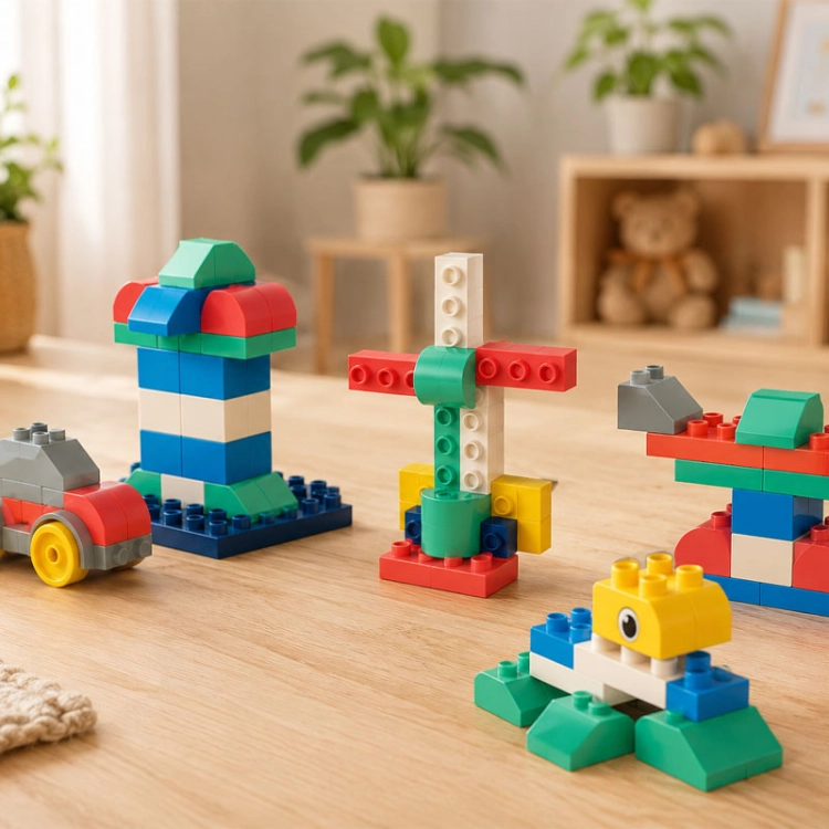 SOFT blocks - miękkie klocki konstrukcyjne 60 elementów