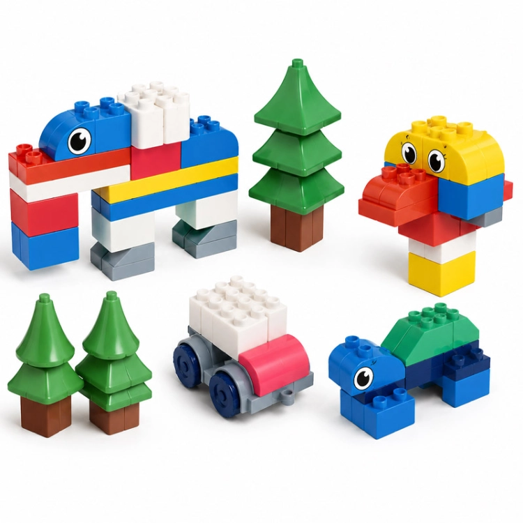SOFT blocks - miękkie klocki konstrukcyjne 48 elementów