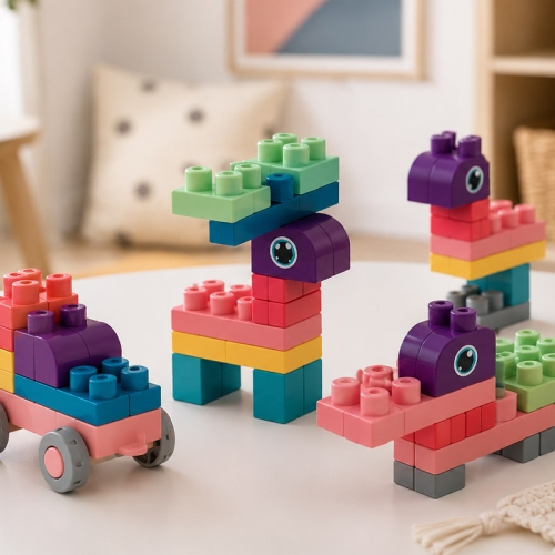 SOFT blocks - miękkie klocki konstrukcyjne 20 elementów