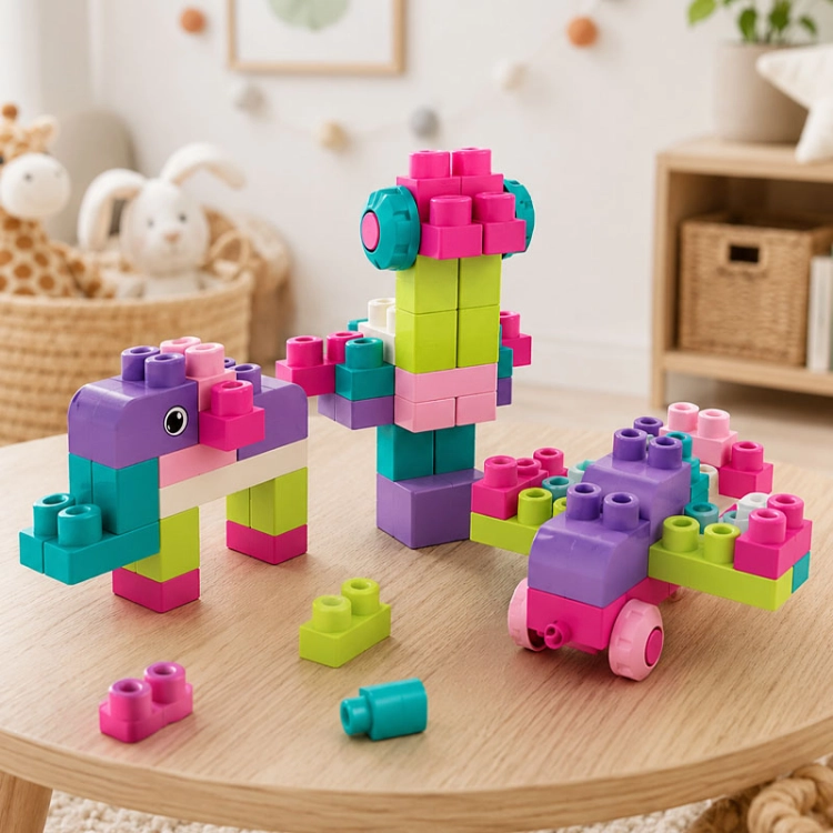 SOFT blocks - miękkie klocki konstrukcyjne 42 elementy