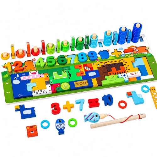 Tablica edukacyjna Montessori - ZOO