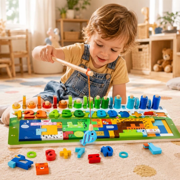 Tablica edukacyjna Montessori - ZOO