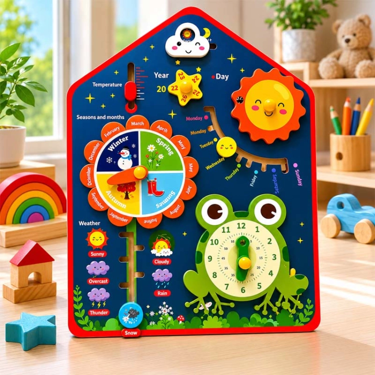 Tablica edukacyjna Montessori - Pory roku