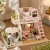 Miniaturowy domek - Różowy loft