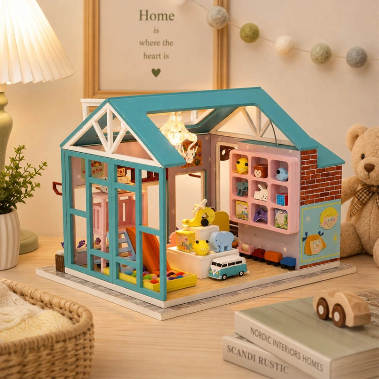 Miniaturowy domek - Sklep z zabawkami