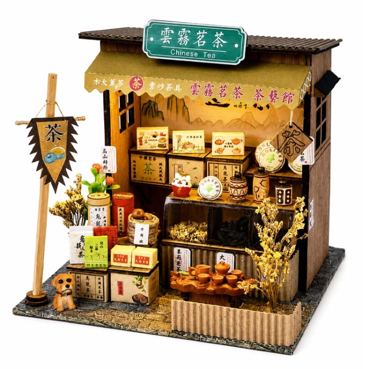 Miniaturowy domek - Chińska herbata