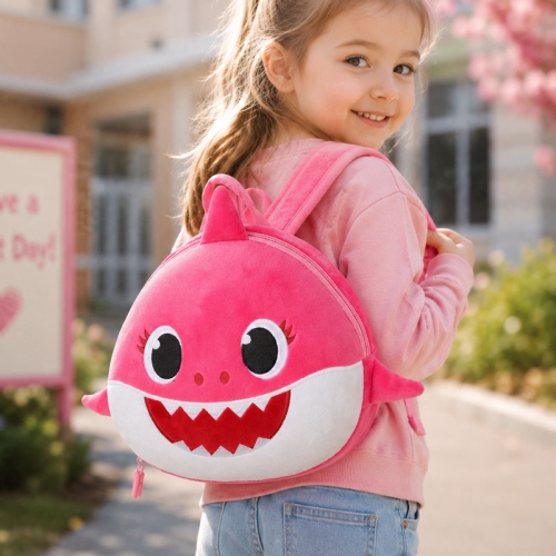 Plecaczek dziecięcy Supercute - Baby shark różowy