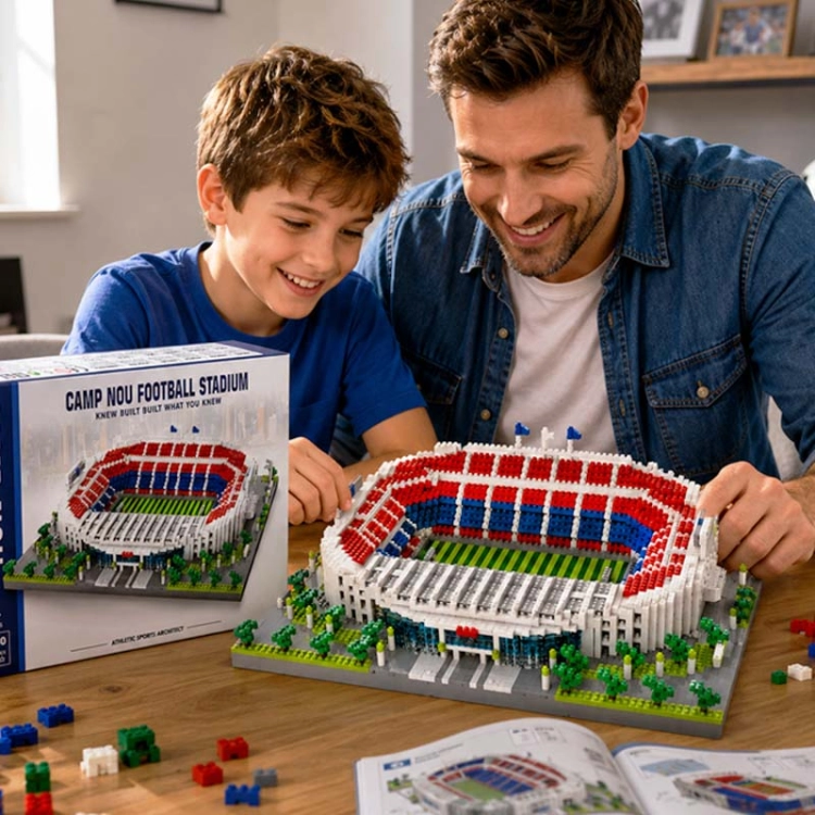 Stadion piłkarski - CAMP NOU - 3800+ elementów