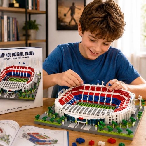 Stadion piłkarski - CAMP NOU - 3800+ elementów